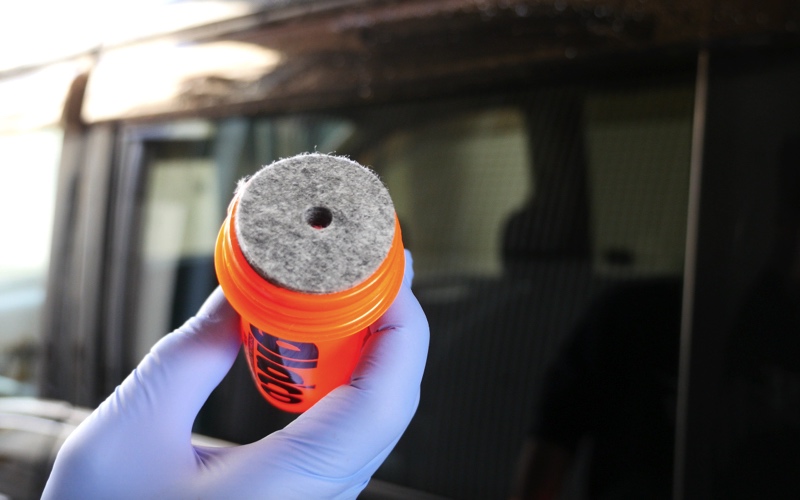 油膜取った後のガラコ8