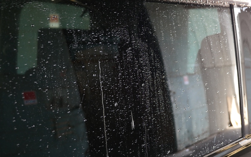 油膜取った後のガラコ15