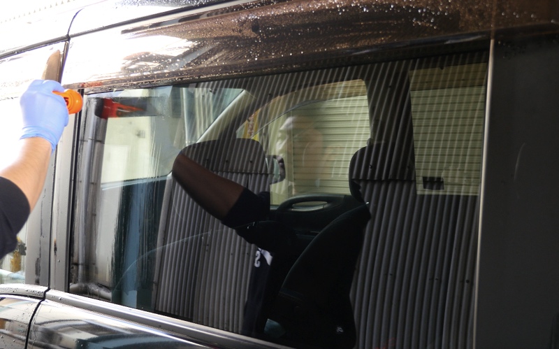 油膜取った後のガラコ11