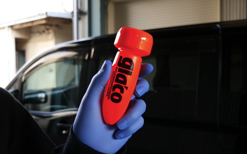 油膜取った後のガラコ3