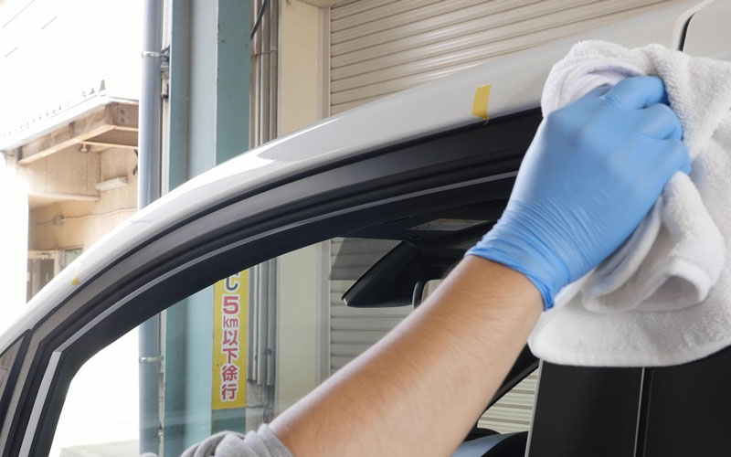 ドアバイザー取り付け_10