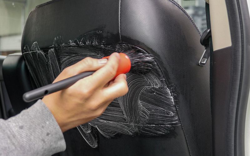 汚いシートの後ろ側